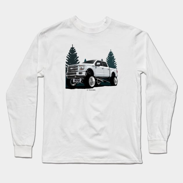 F150 Platinum Long Sleeve T-Shirt by LpDesigns_